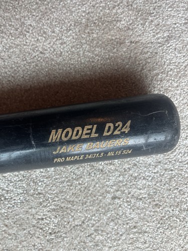 Jake bauers game used minor - jake,